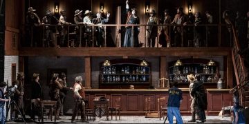 Fanciulla del West a Torino: come nel set di un film