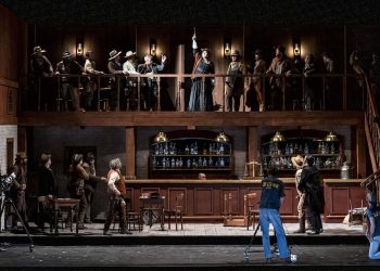 Fanciulla del West a Torino: come nel set di un film